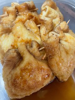 鶏豆腐の巾着煮-レシピのメイン写真