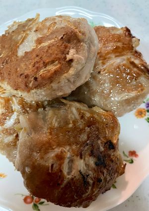 ウチのもやしハンバーグ-レシピのメイン写真