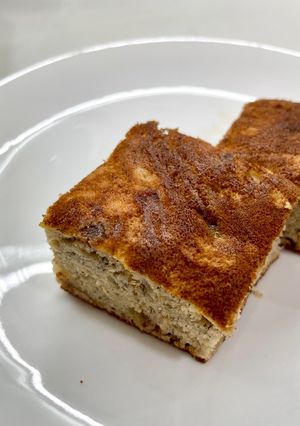 自然な甘さだけの米粉バナナケーキ-レシピのメイン写真