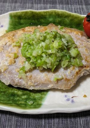 豚ロースの塩麹焼き✱ねぎ塩だれ-レシピのメイン写真