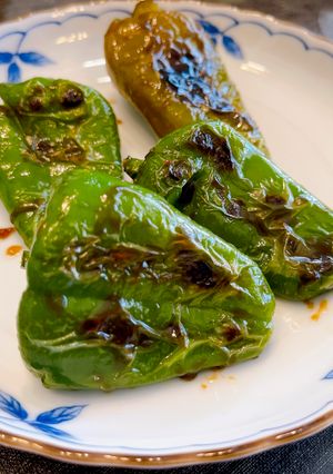 ピーマンの丸ごとオイスターソース焼き-レシピのメイン写真
