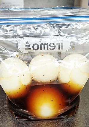 めんつゆと焼肉のたれで味付け卵！-レシピのメイン写真