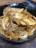 🔰ポン酢だけで簡単おかず！豚肉と玉ねぎ炒め