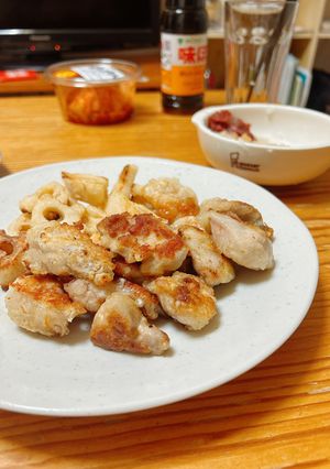 チキンとレンコンの梅大根おろし和え-レシピのメイン写真