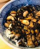お惣菜そのまま丼●ひじきの煮物丼