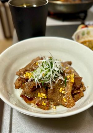 酒呑みの牛カルビ丼-レシピのメイン写真
