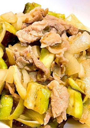 豚肉と茄子のスタミナ炒め-レシピのメイン写真