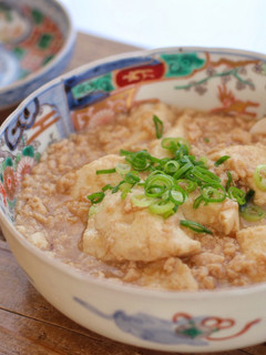 包丁いらず!豆腐と鶏ひき肉の中華風うま煮-レシピのメイン写真