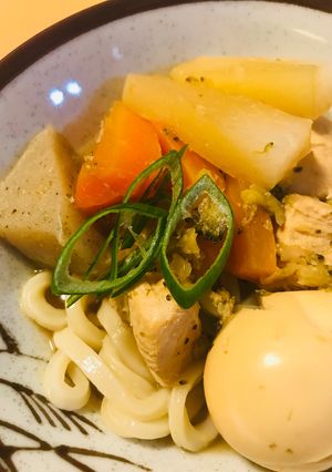 おでんを使った●煮込みうどん-レシピのメイン写真