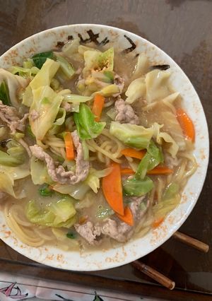 お一人様醤油ラーメンに和風クリーム隠し味-レシピのメイン写真