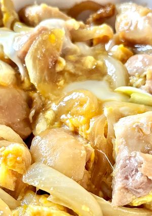 シンプル親子丼-レシピのメイン写真