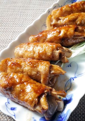 舞茸をメイン料理に♪舞茸の豚肉巻き-レシピのメイン写真
