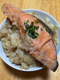 鮭のバター炊き込みご飯-レシピのメイン写真
