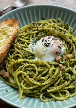 豪華な具材フレッシュバジルでジェノベーゼ-レシピのメイン写真