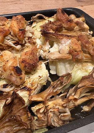 並べるだけ！鶏肉と野菜のグリル焼き-レシピのメイン写真