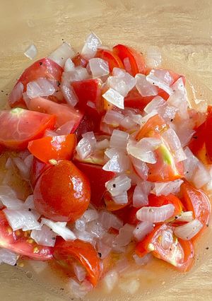 ミニトマト大量消！ミニトマトと玉ねぎのマリネ-レシピのメイン写真