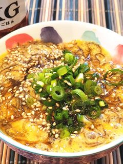 もずくポン酢卵かけご飯-レシピのメイン写真