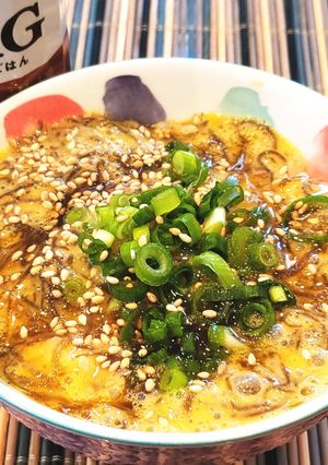 もずくポン酢卵かけご飯-レシピのメイン写真