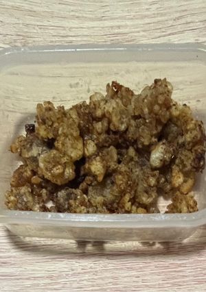 ルイボスティーの出がらし揚げ-レシピのメイン写真
