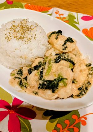 柔らか鶏むねのクリームチキン（マリーミーチキン）-レシピのメイン写真