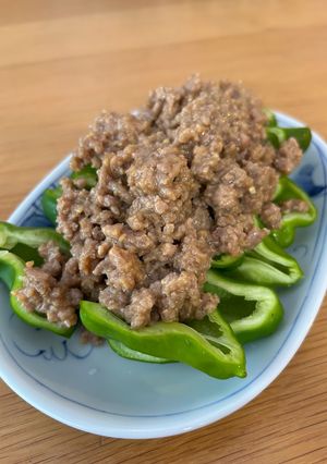 肉味噌ピーマン-レシピのメイン写真