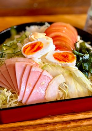 【サラダそうめん】-レシピのメイン写真