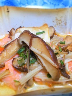 【学校給食】鮭のきのこ焼き-レシピのメイン写真