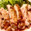 チキンソテーのオレンジ&赤ワインソース
