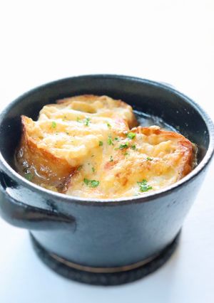 【Bistroオニオングラタンスープ】-レシピのメイン写真