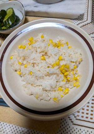 茹でトウキビでトウキビ御飯-レシピのメイン写真