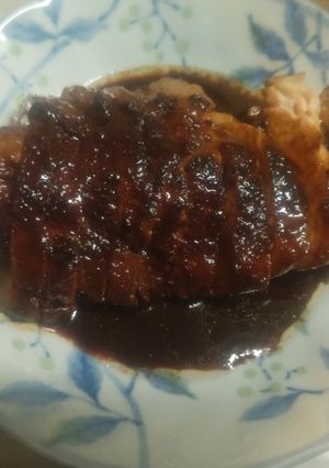 すき焼きのタレで味付け簡単焼豚！-レシピのメイン写真