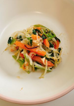 塩こんささみナムル☆給食メニュー-レシピのメイン写真