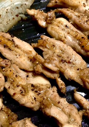 鶏せせりのグリル　塩胡椒焼き-レシピのメイン写真
