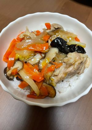 五目かけご飯-レシピのメイン写真