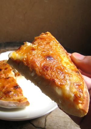 味噌汁ピザ-レシピのメイン写真