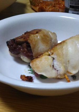 焼き梅干しささ身焼き-レシピのメイン写真