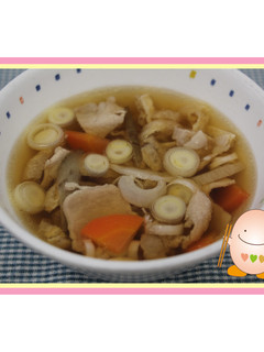 たべまる給食【肉うどんの汁】-レシピのメイン写真