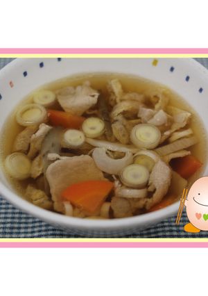たべまる給食【肉うどんの汁】-レシピのメイン写真