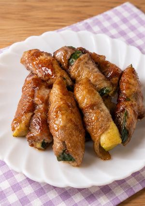 ズッキーニの肉巻き-レシピのメイン写真