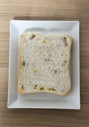 グルテンフリー米粉パン(バナナとくるみ)-レシピのメイン写真