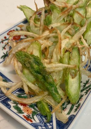 アスパラガスのかき揚げ☆-レシピのメイン写真