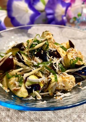 水なすとしらすの香味和え-レシピのメイン写真