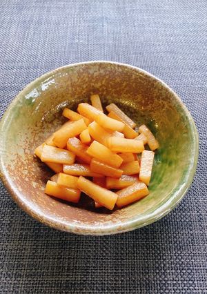 大根のウスターソース炒め-レシピのメイン写真