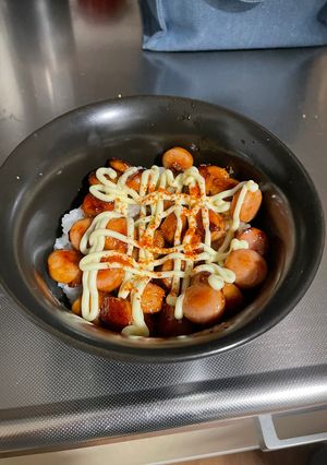 罪悪感ありありウインナーマヨネーズ丼-レシピのメイン写真