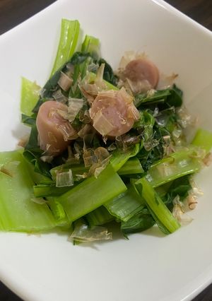ほうれん草とウィンナー和え-レシピのメイン写真
