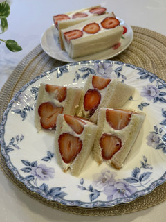 クリームチーズ　クリームのフルーツサンド-レシピのメイン写真