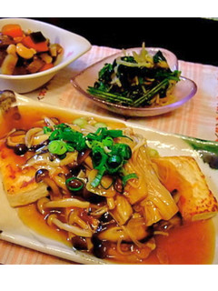 豆腐ステーキ きのこあんかけ🍄-レシピのメイン写真