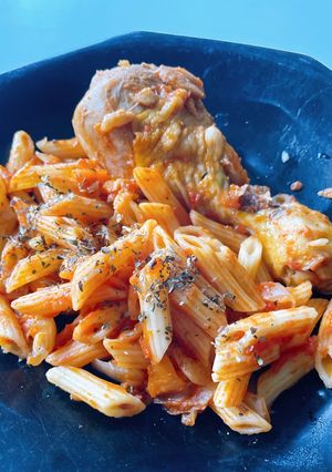 パスタソースとしても◎鶏肉のトマト煮込み-レシピのメイン写真