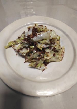 キャベツと挽肉の甘辛炒め-レシピのメイン写真