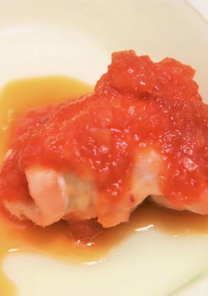 【学校給食】鶏肉の玉ねぎチリソース-レシピのメイン写真